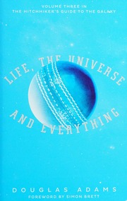 Cover of edition lifeuniverseever0000adam_a2d6
