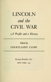 Cover of edition lincolncivilwarp00canb