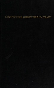 Cover of edition linspecteurghote0000keat_a7h4