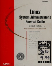 Cover of edition linuxsystemadmin0000park