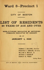 Cover of edition listofresidentst19468bost