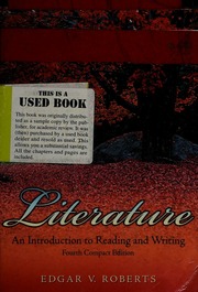 Cover of edition literatureintrod0004robe