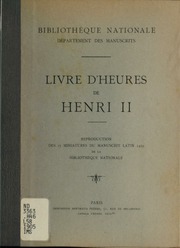 Cover of edition livredheuresdehe00henr