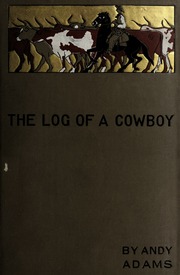 Cover of edition logofcowboynarra00adam