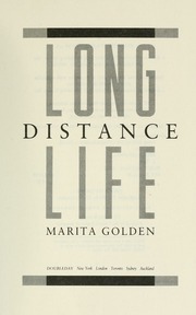 Cover of edition longdistancelife00gold