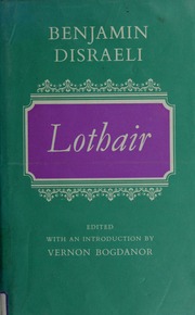 Cover of edition lothair00benj