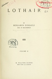 Cover of edition lothair02disr