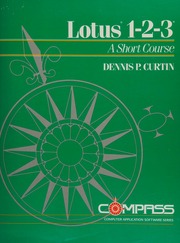 Cover of edition lotus123shortcou0000curt