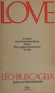 Cover of edition loveleobuscaglia0000unse