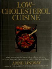 Cover of edition lowcholesterolcu00mcca