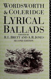 Cover of edition lyricalballads0000word_m1b8