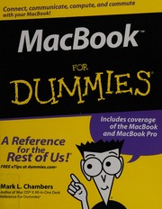 Cover of edition macbookfordummie0000cham_m2c9