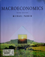 Cover of edition macroeconomics000park