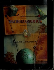 Cover of edition macroeconomics00cola_0