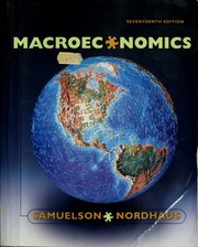 Cover of edition macroeconomics00samu