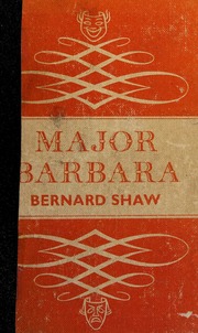 Cover of edition majorbarbara0000shaw