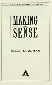 Cover of edition makingsense00good