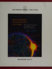 Cover of edition managementinform0000obri_x0p3