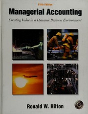Cover of edition managerialaccoun0005hilt