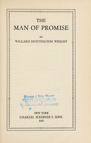 Cover of edition manofpromise0000wrig