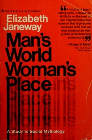 Cover of edition mansworldwomansp00jane