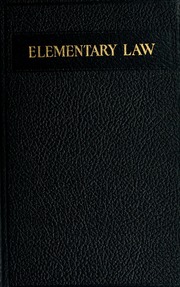 Cover of edition manualelementary00fish