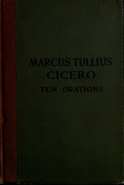 Cover of edition marcustulliuscic00ciceiala