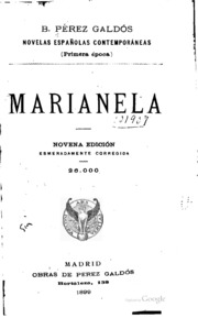 Cover of edition marianela04galdgoog