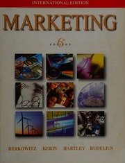 Cover of edition marketing0000berk