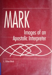 Cover of edition markimagesofapos00blac