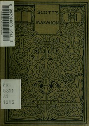 Cover of edition marmiontaleoffl00scot