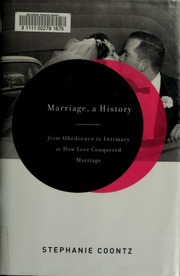 Cover of edition marriagehistoryf00coon