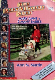 Cover of edition maryanne2manybab00annm