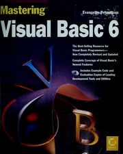 Mastering Visual Basic 6.0 Pdf Free Download