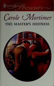 Cover of edition mastersmistress00mort
