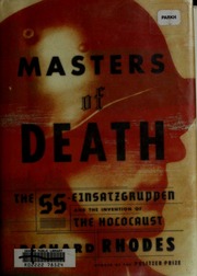 Cover of edition mastersofdeathss00rhod