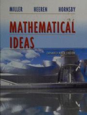 Cover of edition mathematicalidea0000mill_d6w7
