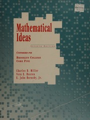 Cover of edition mathematicalidea0000mill_x2s8