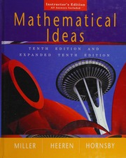 Cover of edition mathematicalidea0000unse_b9o9