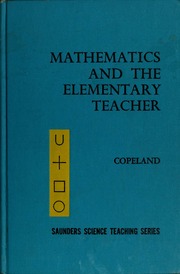 Cover of edition mathematicseleme00cope