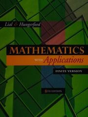 Cover of edition mathematicswitha0000lial_l8v1