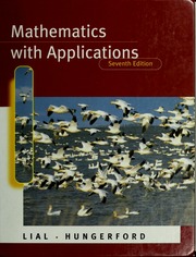 Cover of edition mathematicswitha00lial_0