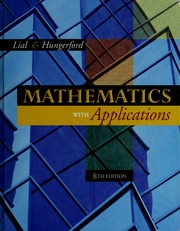 Cover of edition mathematicswitha00lial_1
