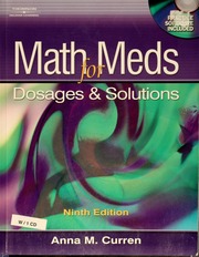 Cover of edition mathformedsdosag00curr