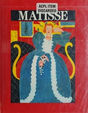 Cover of edition matisse0000mati_l6y7