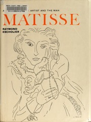 Cover of edition matisseportraito00esch