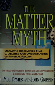 Cover of edition mattermythdramat00davi_0