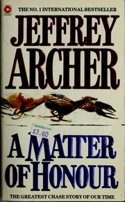 Cover of edition matterofhonour00arch