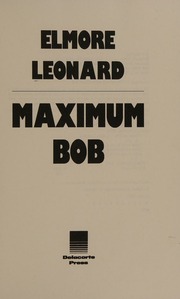 Cover of edition maximumbob0000leon