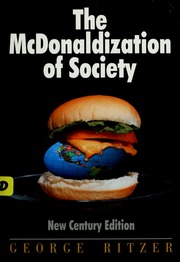 Cover of edition mcdonaldizationo00ritzrich